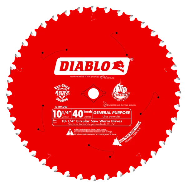 10-1/4 in. x 40 Tooth Beam Saw Blade