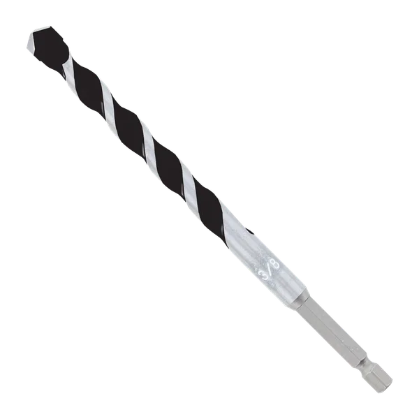 3/8" x 4" x 6" Multi-Material Carbide-Tipped Hammer Drill Bit